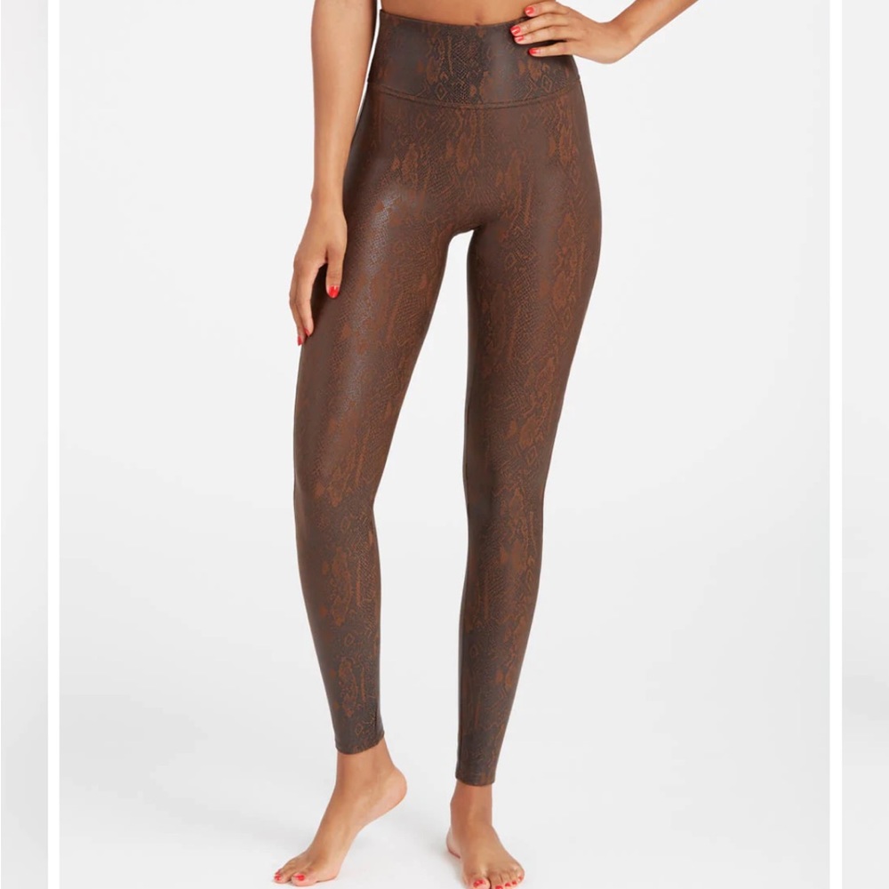 Spanx faux leather leggings